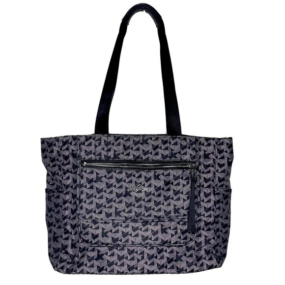 Kipling | Large Geometric Pattern Nylon Tote Bag - Picture 1 of 8